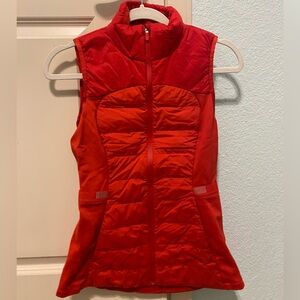 Lululemon red vest